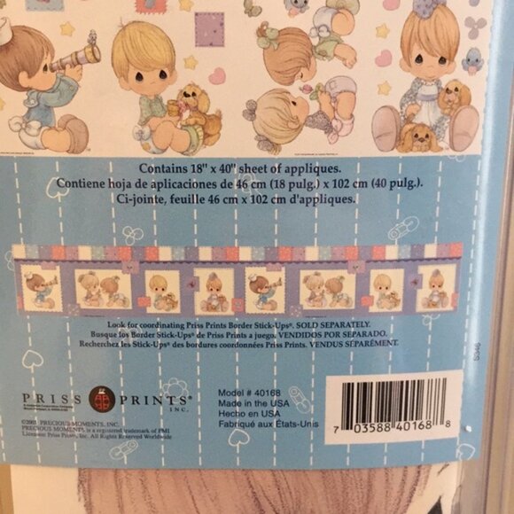 The Precious Moments Baby Jumbo Wall Stickers - Picture 8 of 16